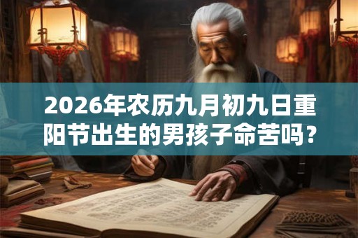 2026年农历九月初九日重阳节出生的男孩子命苦吗？