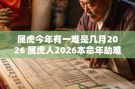属虎今年有一难是几月2026 属虎人2026本命年劫难