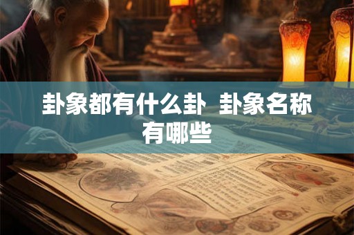 卦象都有什么卦  卦象名称有哪些