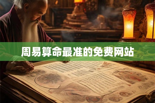 周易算命最准的免费网站