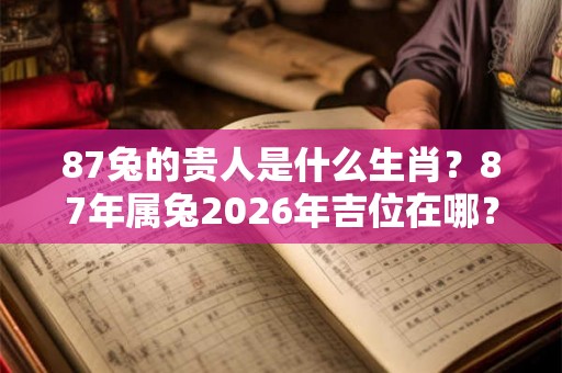 87兔的贵人是什么生肖?87年属兔2026年吉位在哪? 87兔的贵人是什么生肖?87年属兔2026年吉位在哪?