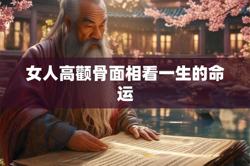 女人高颧骨面相看一生的命运