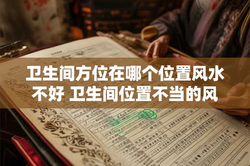 卫生间方位在哪个位置风水不好 卫生间位置不当的风水问题在哪