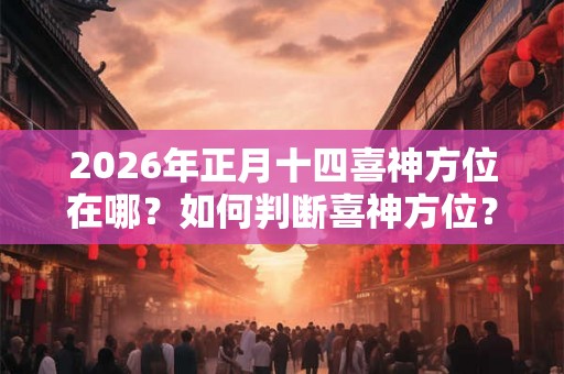 2026年正月十四喜神方位在哪?如何判断喜神方位? 2026年正月十四喜神方位在哪?如何判断喜神方位?