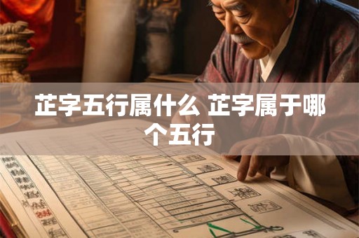 芷字五行属什么 芷字属于哪个五行
