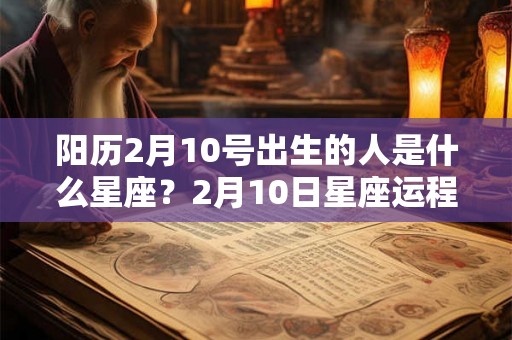 阳历2月10号出生的人是什么星座?2月10日星座运程书 阳历2月10号出生的人是什么星座?2月10日星座运程书