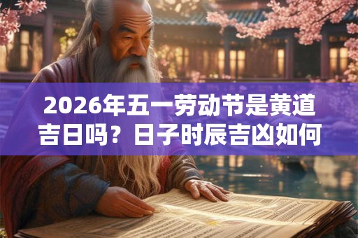 2026年五一劳动节是黄道吉日吗？日子时辰吉凶如何？