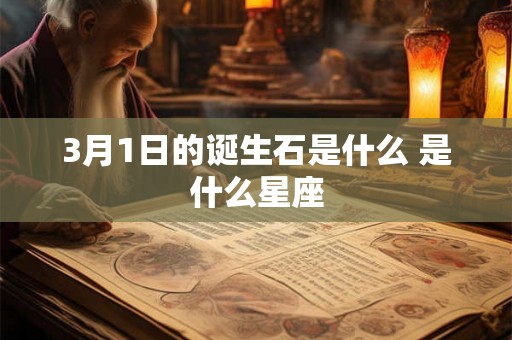 3月1日的诞生石是什么 是什么星座 3月1日的诞生石是什么 是什么星座