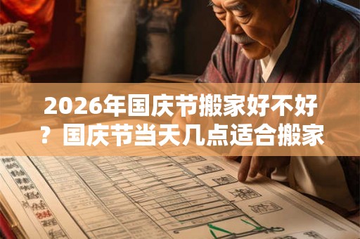 2026年国庆节搬家好不好?国庆节当天几点适合搬家? 2026年国庆节搬家好不好?国庆节当天几点适合搬家?