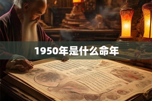 1950年是什么命年 1950年是什么命年