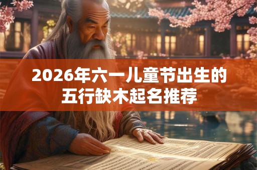 2026年六一儿童节出生的五行缺木起名推荐 2026年六一儿童节出生的五行缺木起名推荐