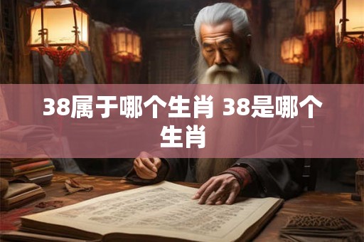 38属于哪个生肖 38是哪个生肖
