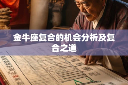 金牛座复合的机会分析及复合之道 金牛座复合的机会分析及复合之道