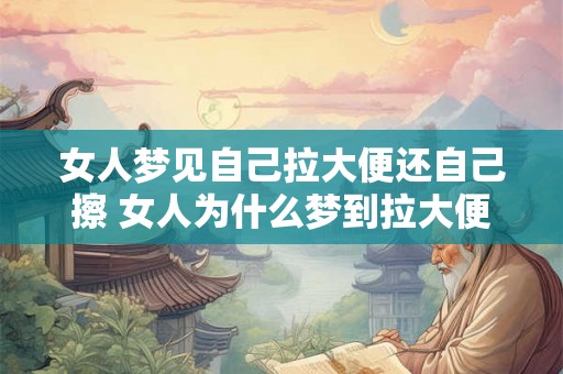 女人梦见自己拉大便还自己擦 女人为什么梦到拉大便还自己擦