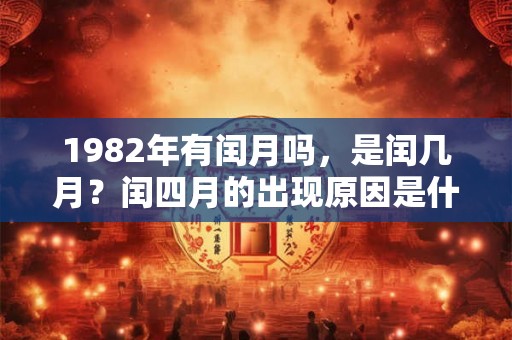 1982年有闰月吗，是闰几月？闰四月的出现原因是什么？