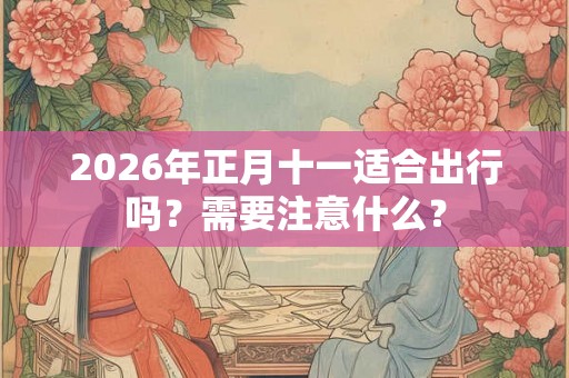 2026年正月十一适合出行吗？需要注意什么？