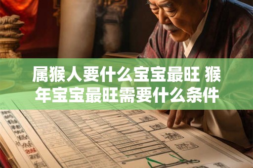 属猴人要什么宝宝最旺 猴年宝宝最旺需要什么条件