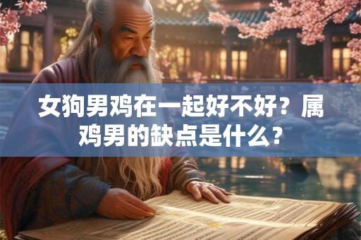女狗男鸡在一起好不好？属鸡男的缺点是什么？