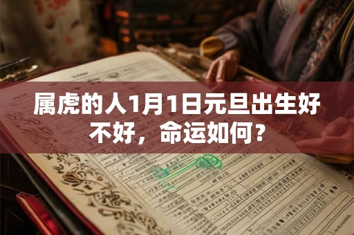 属虎的人1月1日元旦出生好不好，命运如何？