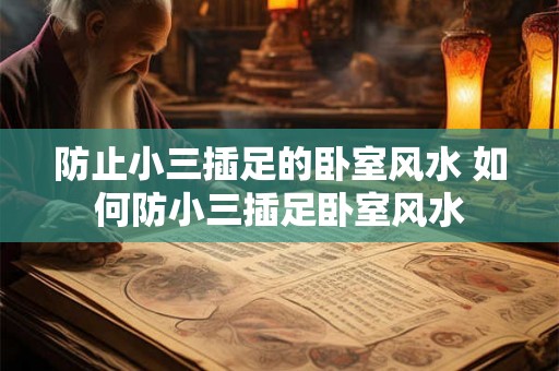 防止小三插足的卧室风水 如何防小三插足卧室风水