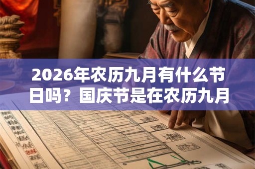 2026年农历九月有什么节日吗?国庆节是在农历九月吗? 2026年农历九月有什么节日吗?国庆节是在农历九月吗?
