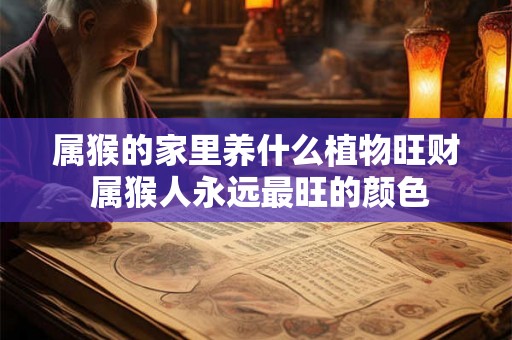 属猴的家里养什么植物旺财 属猴人永远最旺的颜色