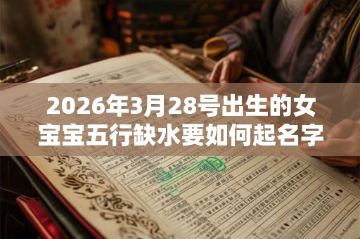 2026年3月28号出生的女宝宝五行缺水要如何起名字