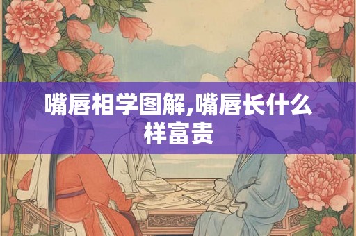嘴唇相学图解,嘴唇长什么样富贵 嘴唇相学图解,嘴唇长什么样富贵