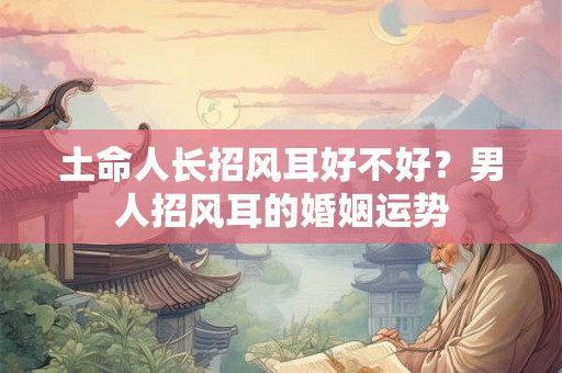 土命人长招风耳好不好？男人招风耳的婚姻运势