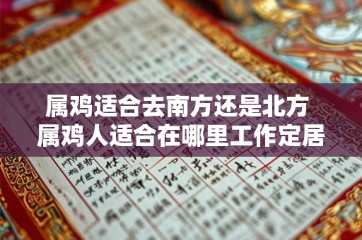 属鸡适合去南方还是北方 属鸡人适合在哪里工作定居