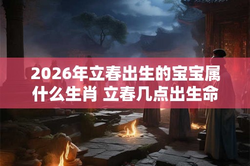 2026年立春出生的宝宝属什么生肖 立春几点出生命好