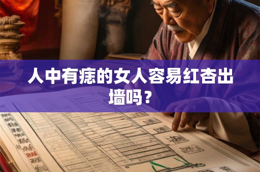 人中有痣的女人容易红杏出墙吗? 人中有痣的女人容易红杏出墙吗?