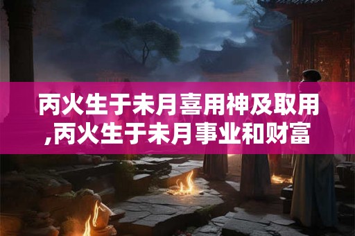 丙火生于未月喜用神及取用,丙火生于未月事业和财富