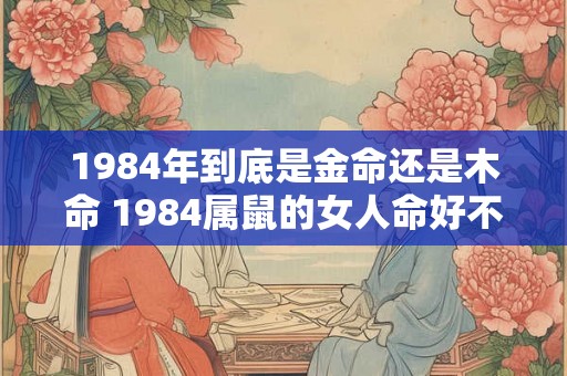 1984年到底是金命还是木命 1984属鼠的女人命好不好 1984年到底是金命还是木命 1984属鼠的女人命好不好