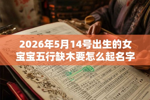 2026年5月14号出生的女宝宝五行缺木要怎么起名字