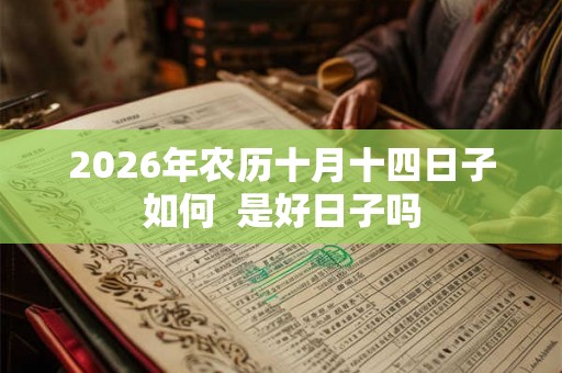 2026年农历十月十四日子如何  是好日子吗