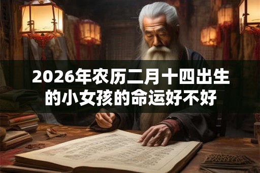 2026年农历二月十四出生的小女孩的命运好不好