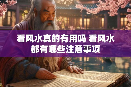 看风水真的有用吗 看风水都有哪些注意事项 看风水真的有用吗 看风水都有哪些注意事项