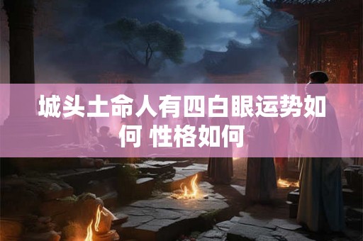 城头土命人有四白眼运势如何 性格如何 城头土命人有四白眼运势如何 性格如何