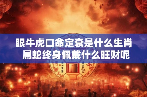 眼牛虎口命定衰是什么生肖  属蛇终身佩戴什么旺财呢