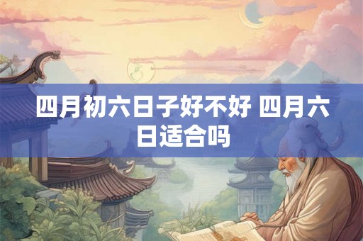 四月初六日子好不好 四月六日适合吗 四月初六日子好不好 四月六日适合吗