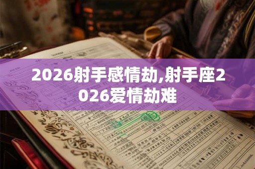2026射手感情劫,射手座2026爱情劫难