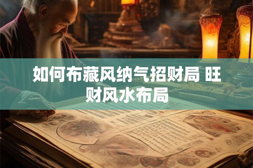如何布藏风纳气招财局 旺财风水布局