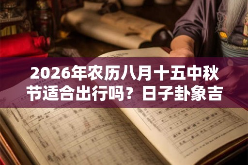 2026年农历八月十五中秋节适合出行吗？日子卦象吉凶如何？