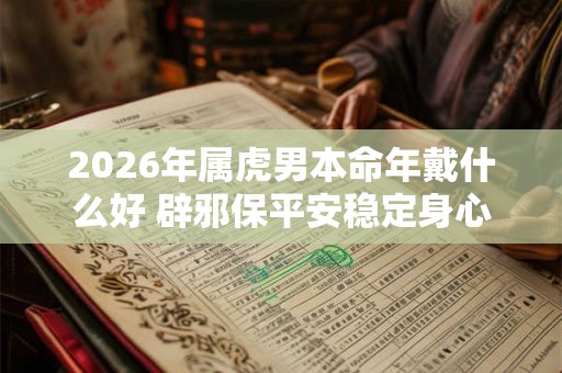 2026年属虎男本命年戴什么好 辟邪保平安稳定身心
