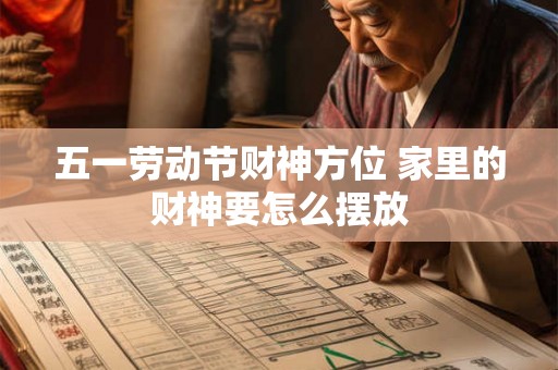五一劳动节财神方位 家里的财神要怎么摆放