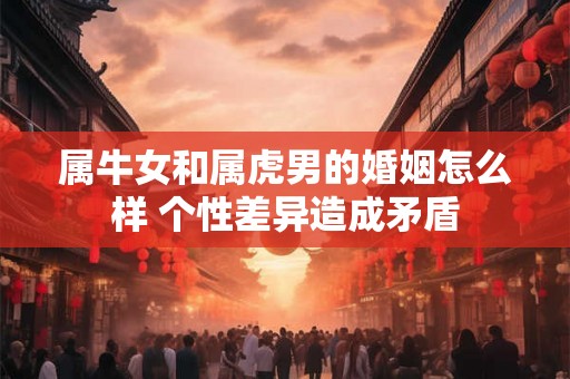 属牛女和属虎男的婚姻怎么样 个性差异造成矛盾