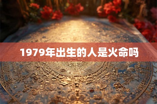 1979年出生的人是火命吗