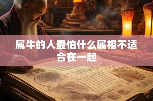 属牛的人最怕什么属相不适合在一起