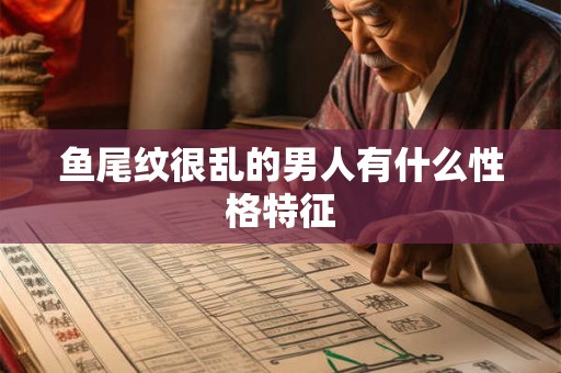鱼尾纹很乱的男人有什么性格特征